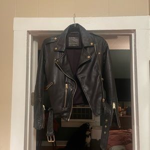 ALLSAINTS BALFERN LEATHER BIKER JACKET